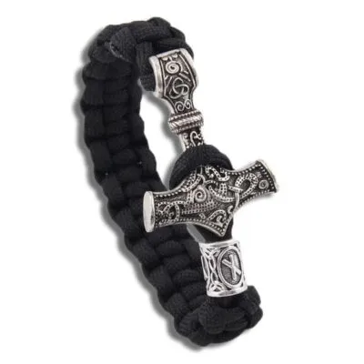 Bracelet Marteau de Thor Ajustable