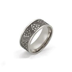 Bague Viking Valknut