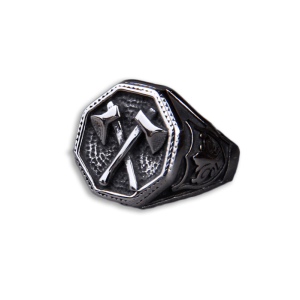 Bague Viking Hache