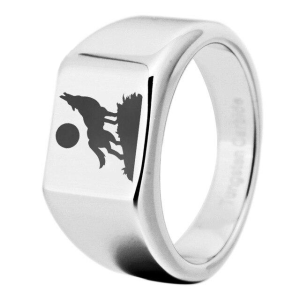 Bague Viking Loup Fenrir