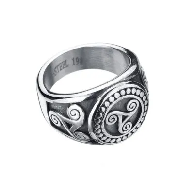Bague Viking Triskel