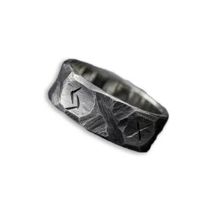 Bague Viking Alphabet Runique