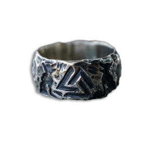Bague Viking Valknut