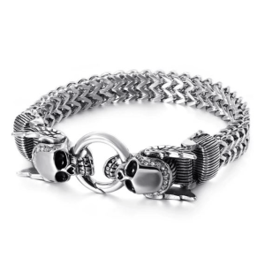 Bracelet viking Crâne d&rsquo;Odin
