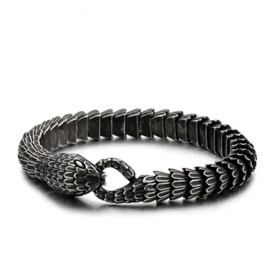 Bracelet Viking Serpent de Midgard
