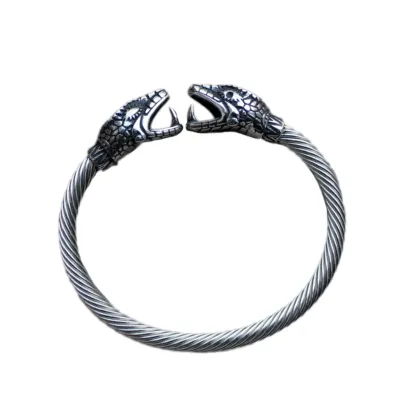 Bracelet Viking Serpent