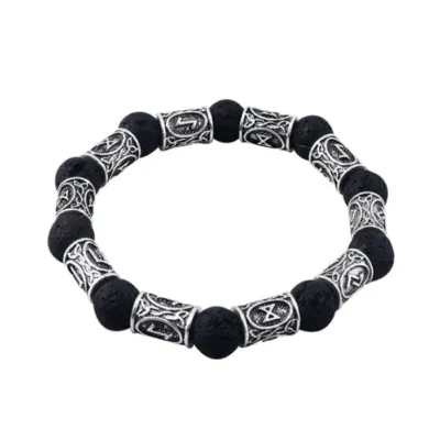 Bracelet Viking Runes Angulaire