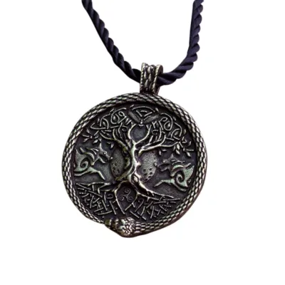 Collier arbre de vie celtique pour homme