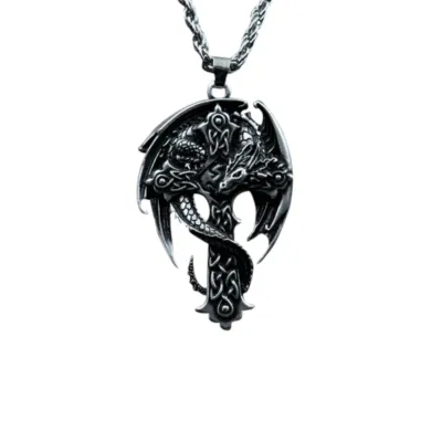 Collier Viking Dragon