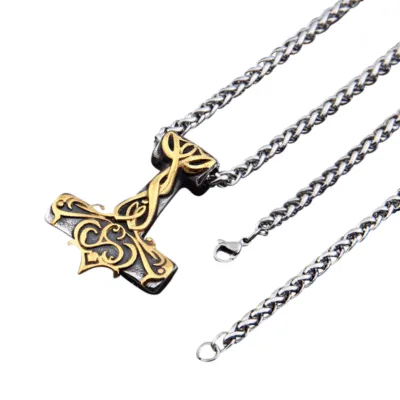 Collier Viking argent
