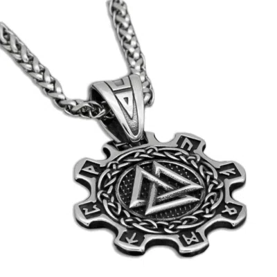 Collier Viking Valknut