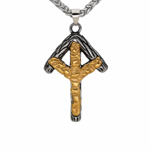 Collier Viking Rune Algiz