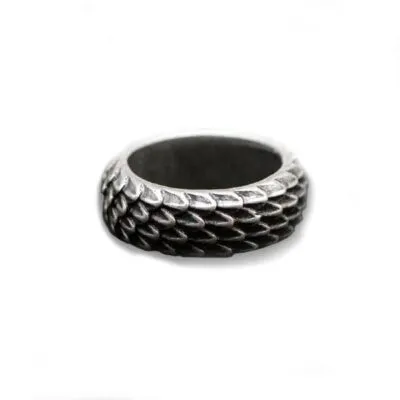 Bague Viking écailles de dragon