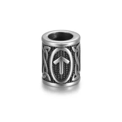 Perle en Acier Rune Teiwaz