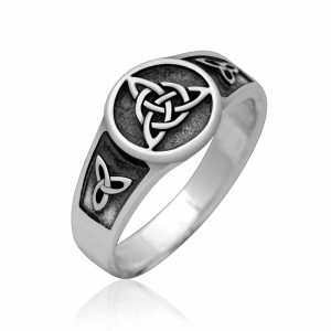 Bague Viking Symbole Triquetra