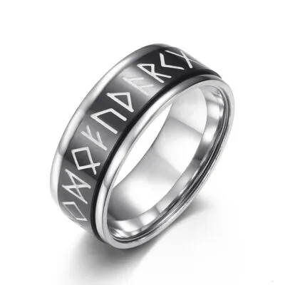 Bague Viking Alphabet Runique