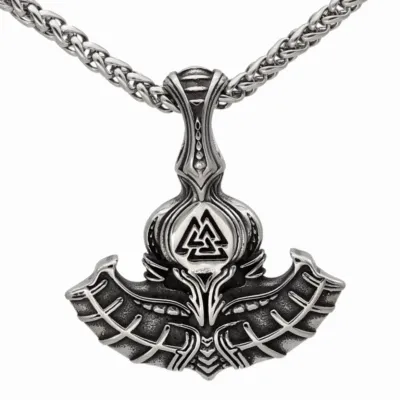 Collier Viking Mjolnir & Valknut