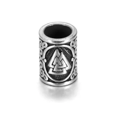 Perle En Acier Rune Valknut