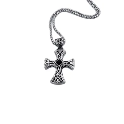 Collier Croix Celtique du Voyageur