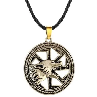 Collier Viking Loup Fenrir