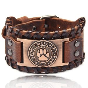 Bracelet Viking Patte de Fenrir
