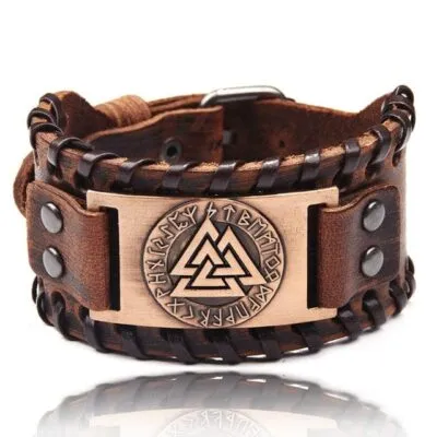 Bracelet Viking Valknut