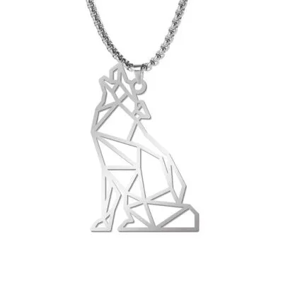 Collier Viking Loup Fenrir