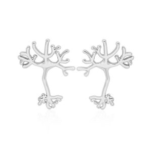 Boucles d&rsquo;oreilles arbre de vie en or doré pour femme
