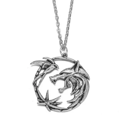 Collier Viking Loup Fenrir
