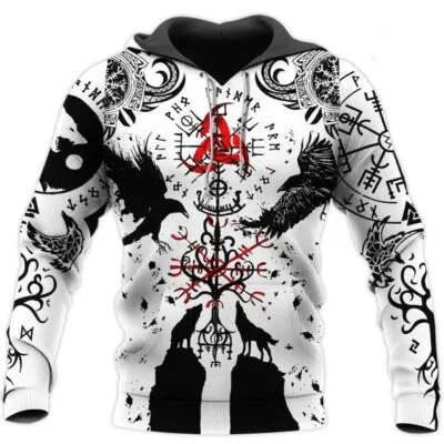 Sweat-shirt Viking Fenrir & Hugin