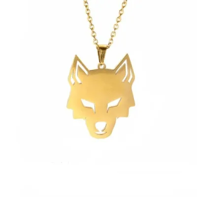 Collier Viking Loup Fenrir