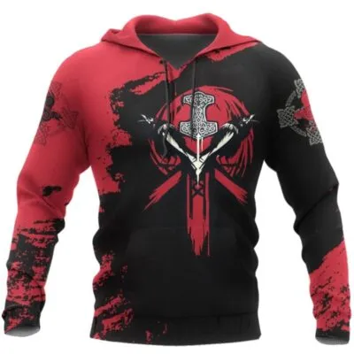 Pull Viking Mjolnir Hoodie