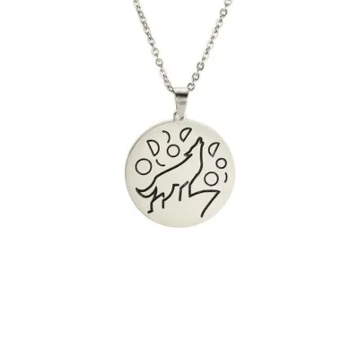 Collier Viking Loup Fenrir