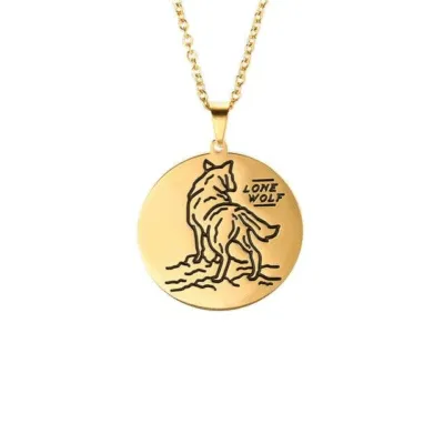 Collier Viking Loup Fenrir