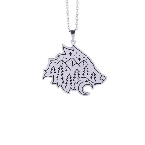 Collier Viking Loup Fenrir