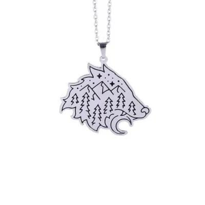 Collier Viking Loup Fenrir