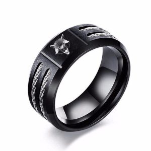 Bague Viking Loup Fenrir