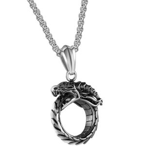 Collier Viking Serpent Jormungand