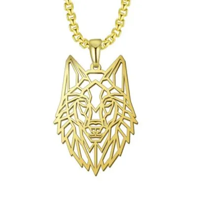 Collier Viking Loup Fenrir