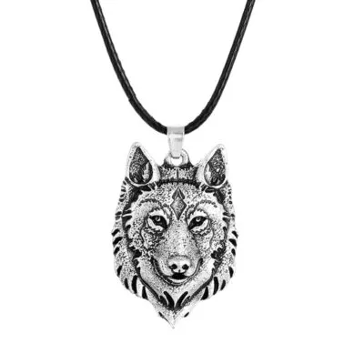Collier Viking Loup Fenrir