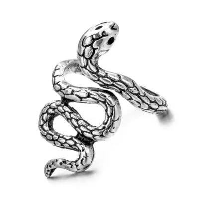 Bague Viking Serpent Jormungand