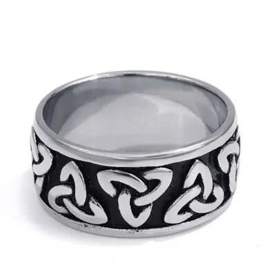 Bague Viking Triquetra Celtique