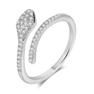 Bague Viking Serpent de Midgard