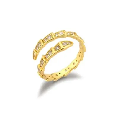 Bague Viking Serpent Jormungand