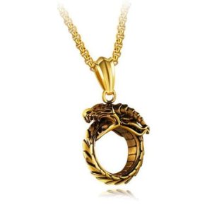 Collier Viking Serpent Jormungand