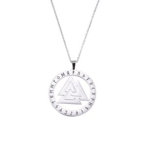 Collier Viking Valknut