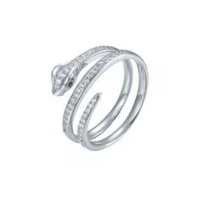 Bague Viking Serpent Jormungand