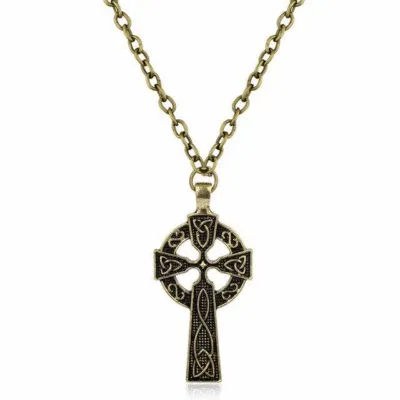 Pendentif Croix Celtique Diaspora Bretonne