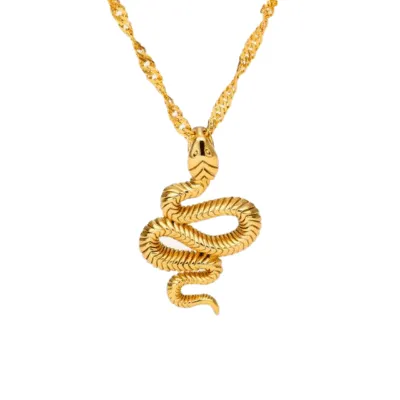 Collier Viking Serpent Jormungand