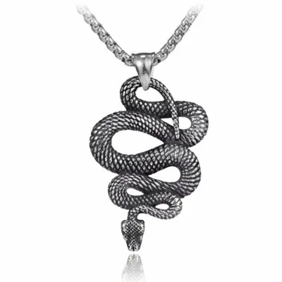 Collier Viking Serpent Jormungand
